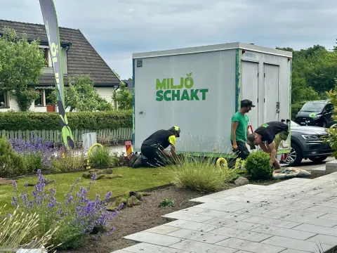 markarbete kungsbacka anläggning av gräsmatta